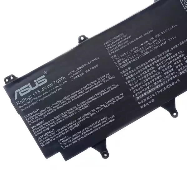 Uudenveroinen kannettavan tietokoneen akku ASUS C41N1802 - Image 3