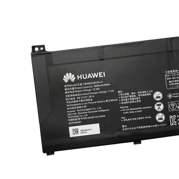 Uudenveroinen kannettavan tietokoneen akku HUAWEI Matebook D 14,Magicbook 14 - Image 3