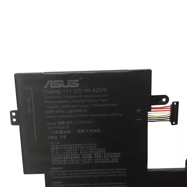 Uudenveroinen kannettavan tietokoneen akku ASUS C31N1836-1 - Image 2