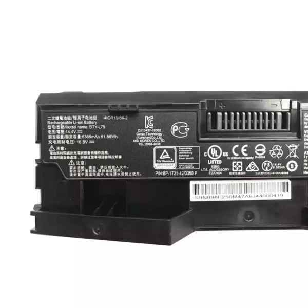 Uudenveroinen kannettavan tietokoneen akku MSI HTCVIVE vr one 7RE-231CN - Image 3