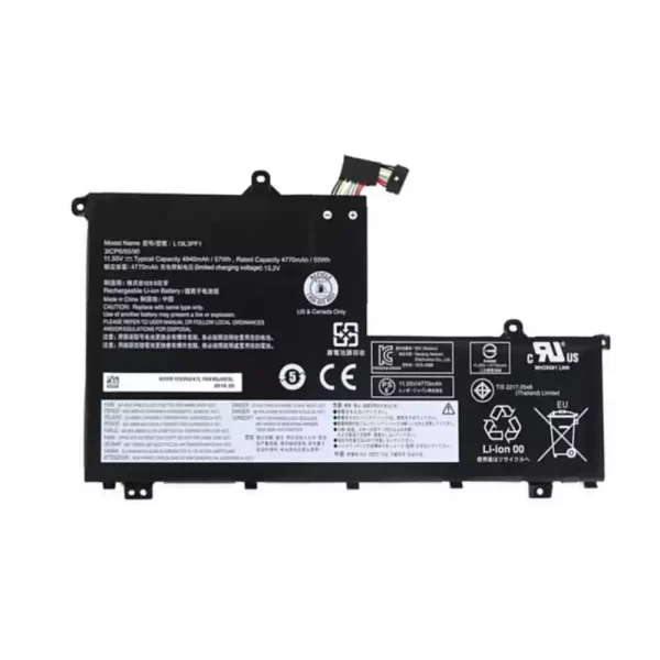Uudenveroinen kannettavan tietokoneen akku LENOVO ThinkBook 14-IML,ThinkBook 15