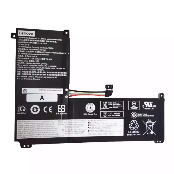 Uudenveroinen kannettavan tietokoneen akku LENOVO IdeaPad Slim 1-11IGL-05,IdeaPad Slim 1-14IGL-05