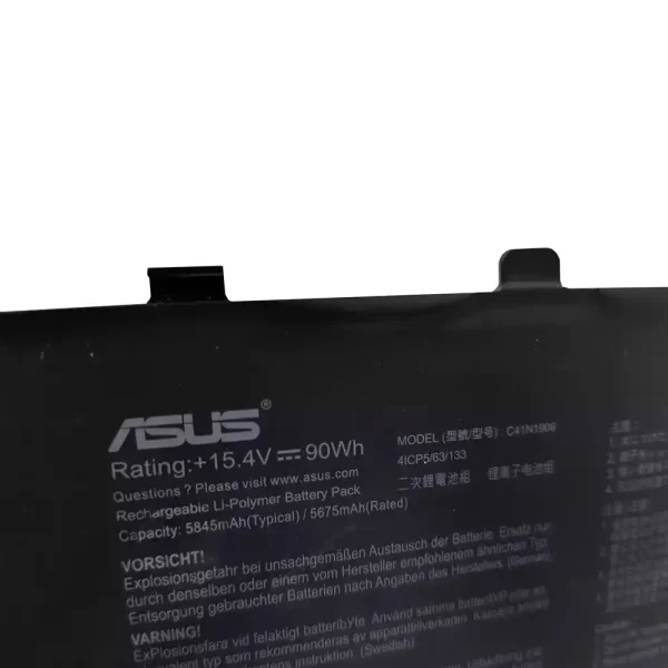 Uudenveroinen kannettavan tietokoneen akku ASUS C41N1906 - Image 3