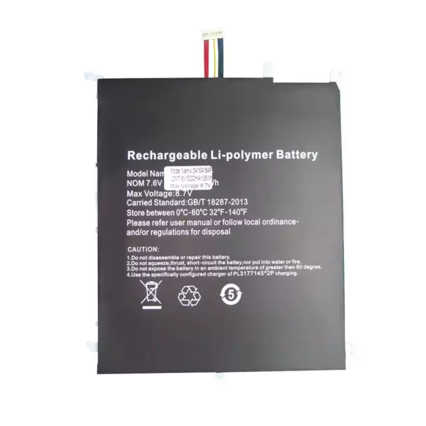 Uudenveroinen kannettavan tietokoneen akku HW-34154184P