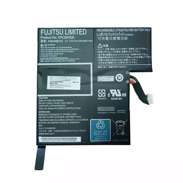 Uudenveroinen kannettavan tietokoneen akku FUJITSU Stylistic R726 R727