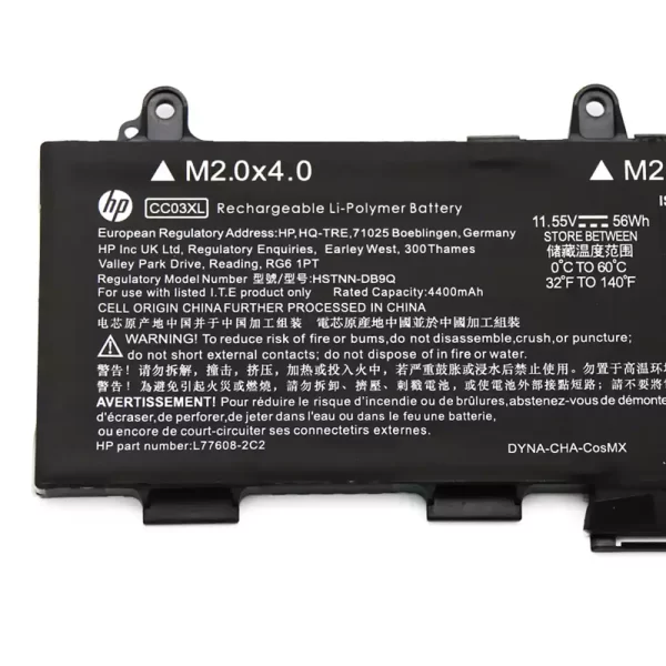 Uudenveroinen kannettavan tietokoneen akku HP EliteBook 830 835 840 845 G7 - Image 3