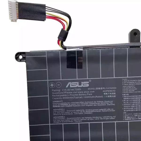 Uudenveroinen kannettavan tietokoneen akku ASUS C41N2004 - Image 2