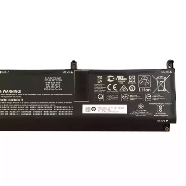 Uudenveroinen kannettavan tietokoneen akku HP ZBook Studio G7,HSTNN-IB9E L77973-1C1 L78553-005 - Image 3