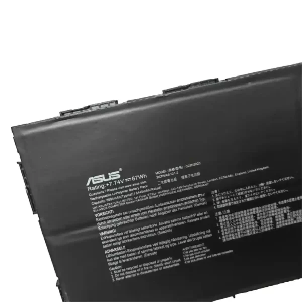 Uudenveroinen kannettavan tietokoneen akku ASUS C22N2023 - Image 3