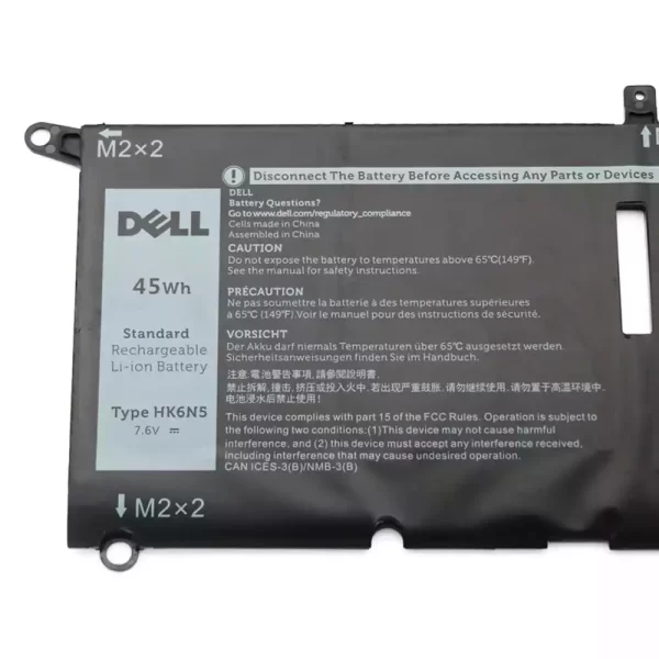 Uudenveroinen kannettavan tietokoneen akku DELL Inspiron 13 5000 5390 5391 7390 7391 7490 XPS 9370 9380 Latitude 3301 Latitude 3311 - Image 3