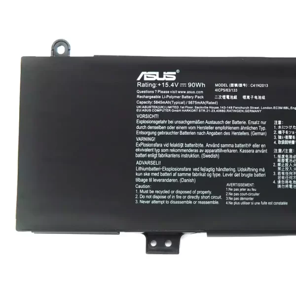 Uudenveroinen kannettavan tietokoneen akku ASUS C41N2013 - Image 3