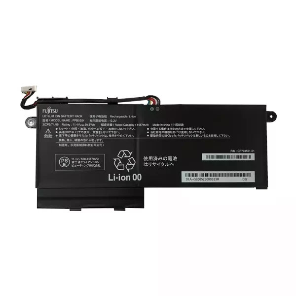 Uudenveroinen kannettavan tietokoneen akku Fujitsu FPB0354 CP794551-01 FPCBP579