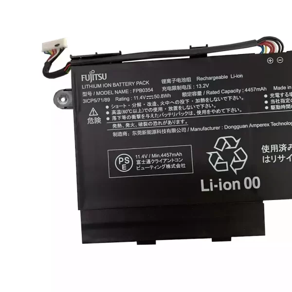 Uudenveroinen kannettavan tietokoneen akku Fujitsu FPB0354 CP794551-01 FPCBP579 - Image 3