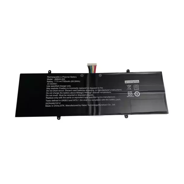 Uudenveroinen kannettavan tietokoneen akku GETAC J66644-002