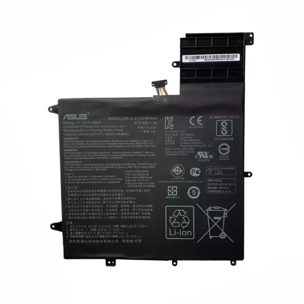 Uudenveroinen kannettavan tietokoneen akku ASUS C21N1624