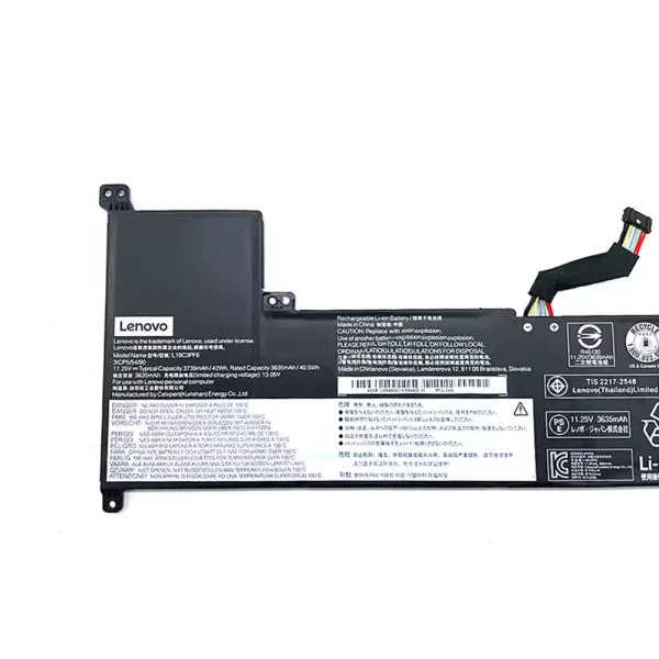 Uudenveroinen kannettavan tietokoneen akku LENOVO L19C3PF6 - Image 3
