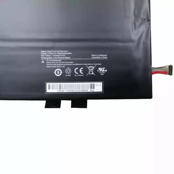 Uudenveroinen Tabletin akku HASEE TL10-1S7600-S4L8,TL10-1S7700-G1L4 - Image 3