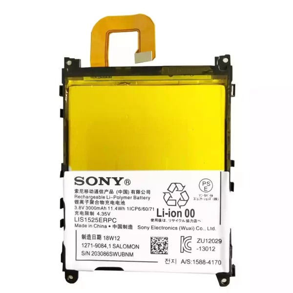 Puhelin Akku LIS1525ERPC sovittaa SONY Xperia Z1