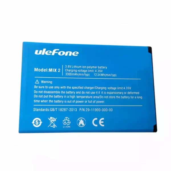 Puhelin Akku sovittaa uleFone Mix 2