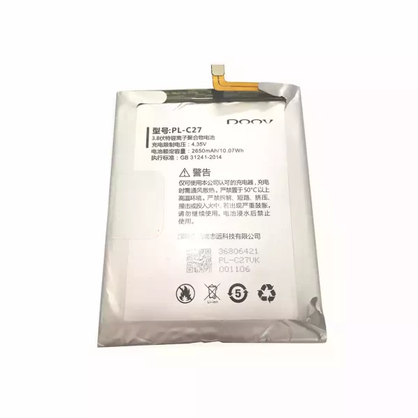 Puhelin Akku PL-C27 sovittaa DOOV L8 Plus