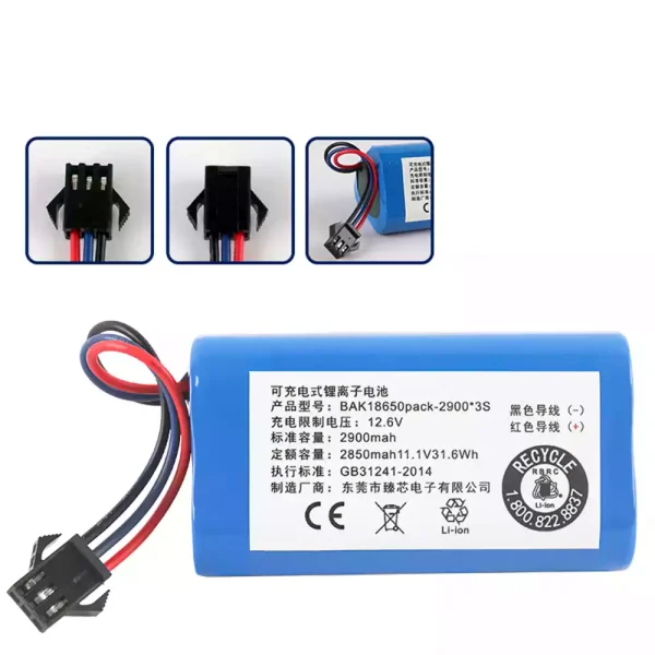 Uusi Robotti tyhjiö akku ECOVACS DEEBOT TCR360 D36A D36B D36C D36E D36S DA611 DB35 DA60