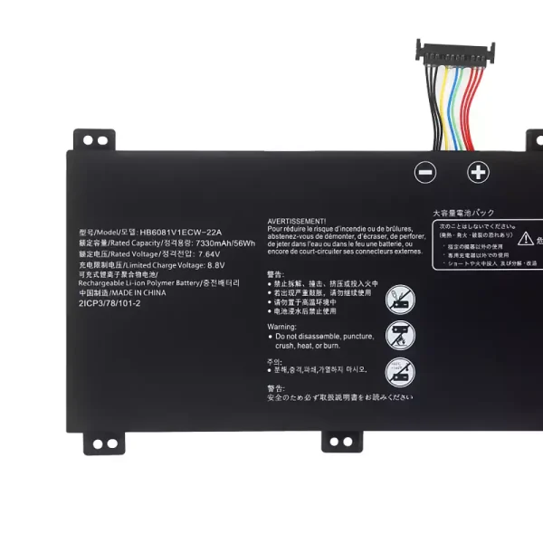 Uudenveroinen kannettavan tietokoneen akku HUAWEI HB6081V1ECW-22A - Image 3