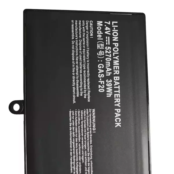Uudenveroinen kannettavan tietokoneen akku GAS-F20 - Image 4
