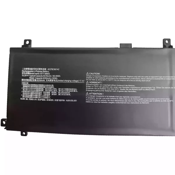 Uudenveroinen kannettavan tietokoneen akku MSI BTY-M6M3 - Image 3
