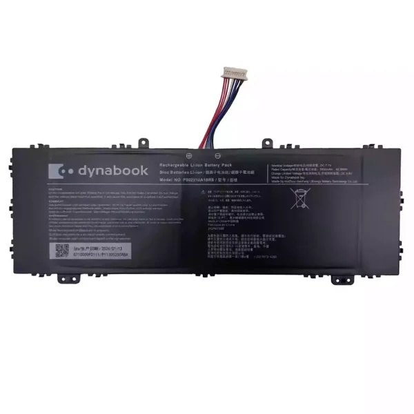 Uudenveroinen kannettavan tietokoneen akku TOSHIBA Dynabook PS0231UA1BRS