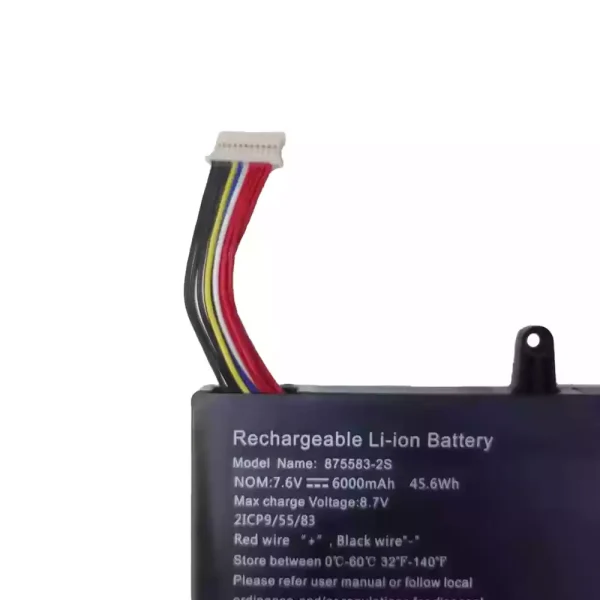 Uudenveroinen kannettavan tietokoneen akku 875583-2S - Image 3