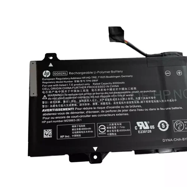 Uudenveroinen kannettavan tietokoneen akku HP GG02XL - Image 3