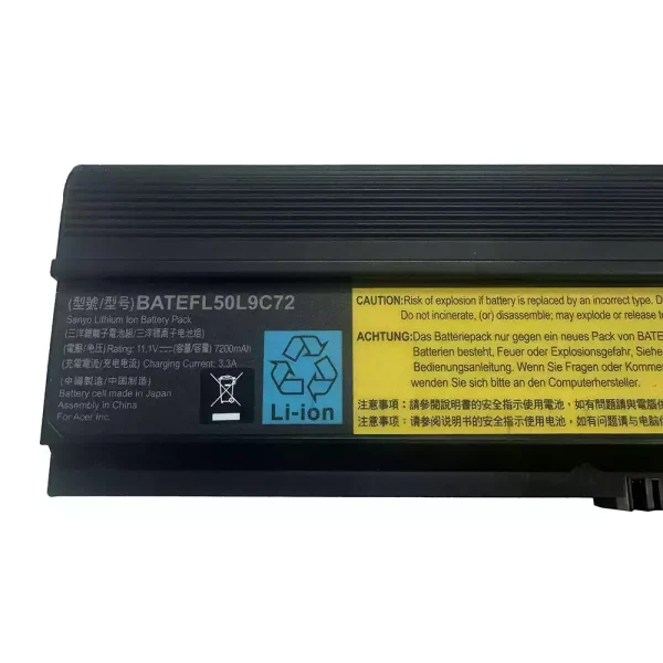 Uudenveroinen kannettavan tietokoneen akku ACER BATEFL50L9C72 - Image 2