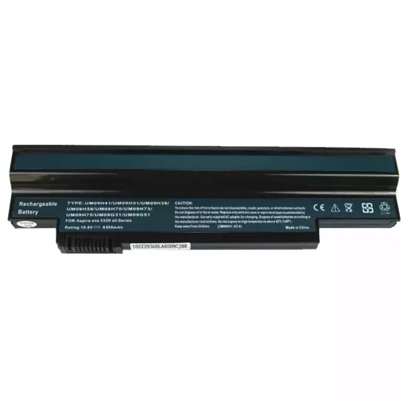 Uudenveroinen kannettavan tietokoneen akku ACER UM09H31 UM09H41 UM09H56
