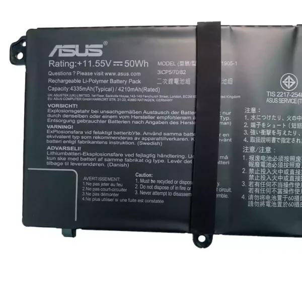 Uudenveroinen kannettavan tietokoneen akku ASUS C31N1905-1 - Image 2