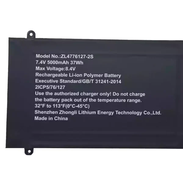 Uudenveroinen kannettavan tietokoneen akku ZL4776127-2S - Image 3