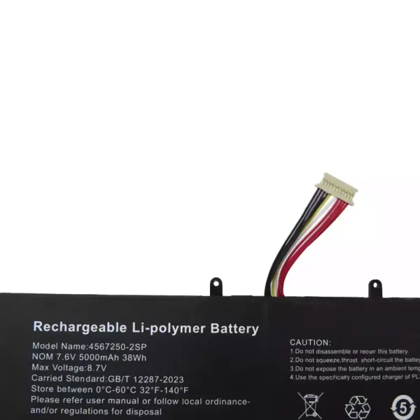 Uudenveroinen kannettavan tietokoneen akku 4567250-2SP - Image 2