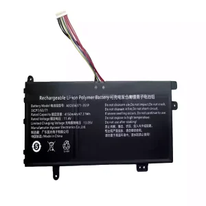 Uudenveroinen kannettavan tietokoneen akku AEC656371-3S1P