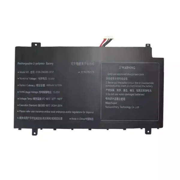 Uudenveroinen kannettavan tietokoneen akku 819R-596880-3S1P