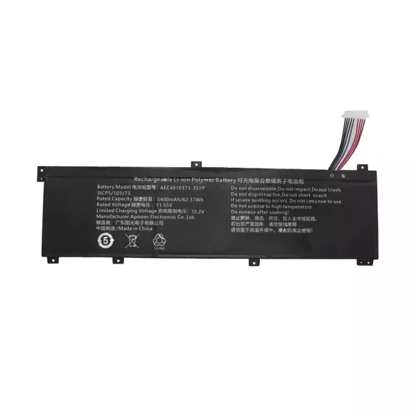 Uudenveroinen kannettavan tietokoneen akku AEC4810373-3S1P