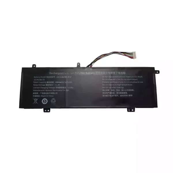 Uudenveroinen kannettavan tietokoneen akku AEC528870-3S1P