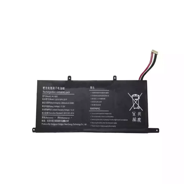 Uudenveroinen kannettavan tietokoneen akku DEEQ HL160G 5074116PV-3S1P