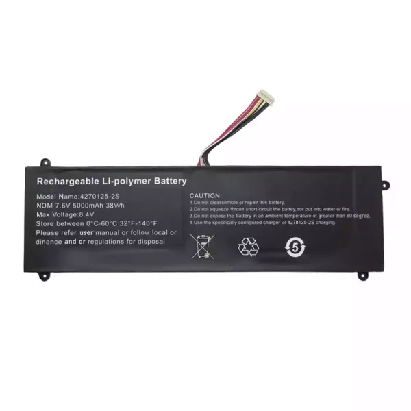 Uudenveroinen kannettavan tietokoneen akku 4270125-2S