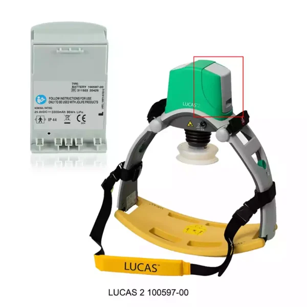 Yhteensopiva akku sopii Medtronic LUCAS 2,100597-00 - Image 3
