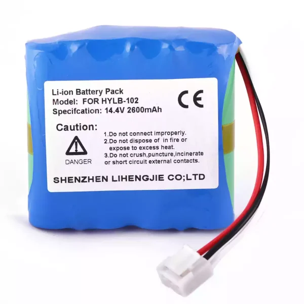 Yhteensopiva akku sopii Mindray HYLB-102,18287-2000,TWSLB-005,JHOTA-99K-00,022-000040-00,DECG-03A MEC-03 18287-2000