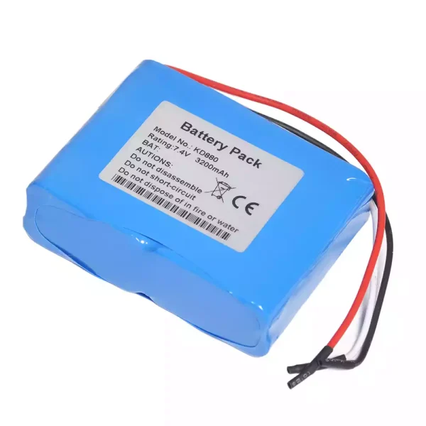 Yhteensopiva akku sopii KD880 - Image 3