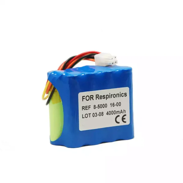 Yhteensopiva akku sopii 8-5000 16-00,RESPIRONICS BiPAP Focus Ventilator - Image 2