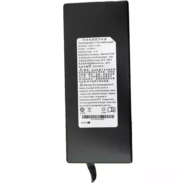 Yhteensopiva akku sopii KSLBP11.1V-2500 Aurora10