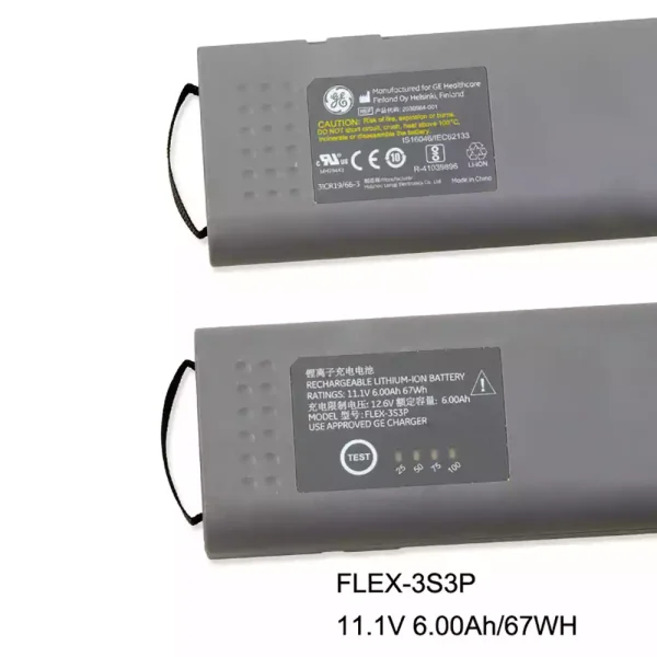 Yhteensopiva akku sopii GE B650 B105 B125 - Image 2