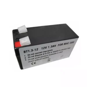 Yhteensopiva akku sopii GE BT1.3-12,NP1.3-12,GE MAC-500,Marquette Mac 500