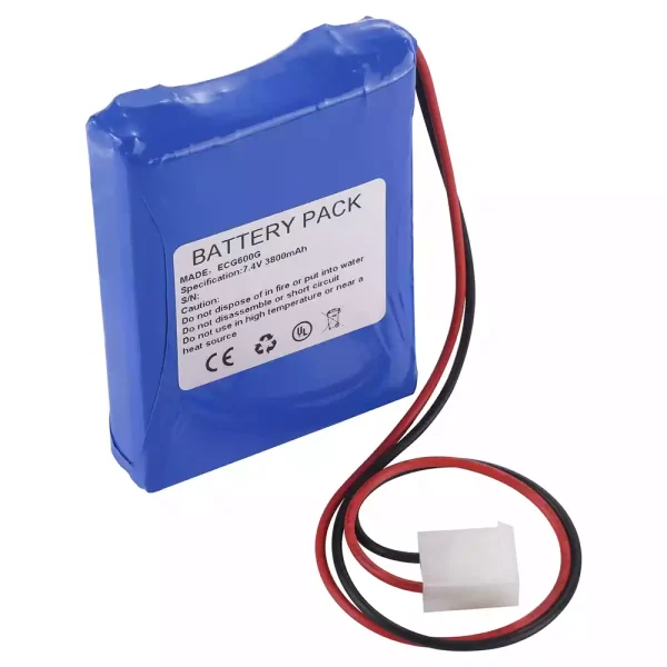 Yhteensopiva akku sopii CONTEC ECG600G - Image 4